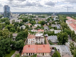 Parduodamos 408 kv.m. komercinės patalpos Jovaro g., Naujamiestyje, Vilniuje 36