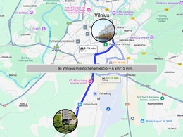 Nuomojamos komercinės patalpos Meistrų g., Naujininkuose, Vilniuje 15