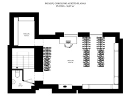 Nuomojamos 140 kv.m prekybos/paslaugų patalpos Pylimo/Vingrių g., Senamiestyje, Vilniuje 20