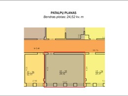 Nuomojamos patalpos Konstitucijos pr. 12, Šnipiškėse, Vilniuje, 24.52 kv.m ploto 19