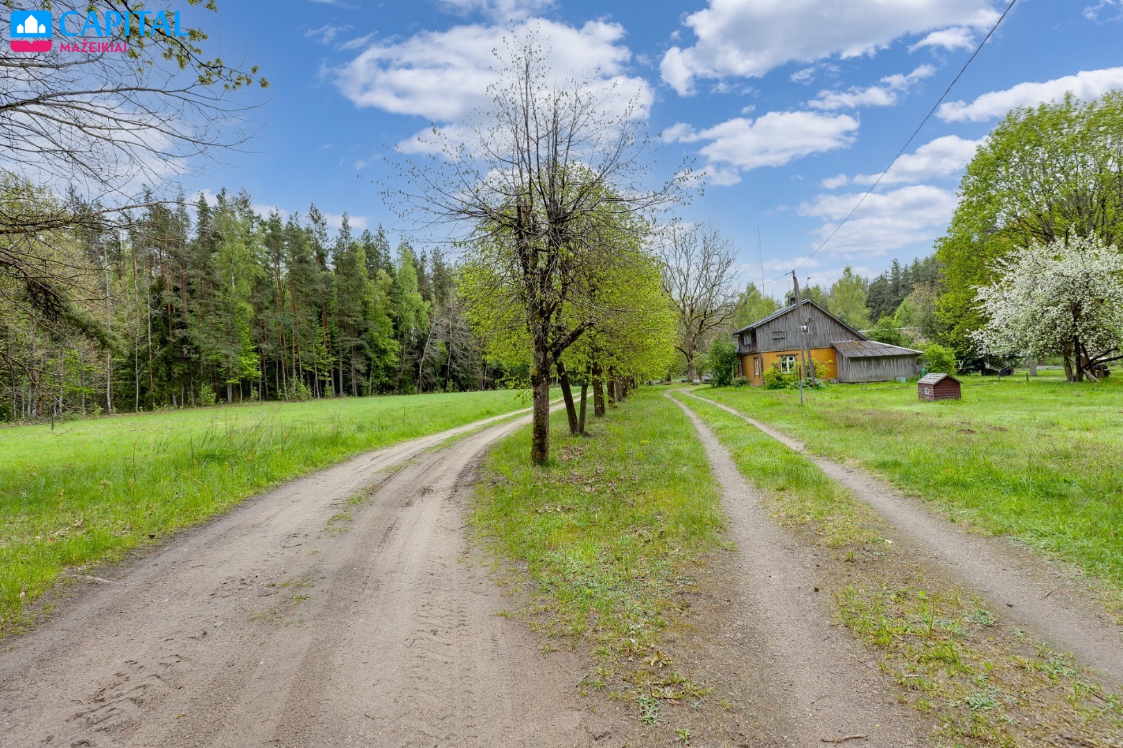 Parduodamas namas Užmarkijos k., 64.72 kv.m ploto, 1 aukšto su mansarda
