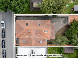 Parduodamos 408 kv.m. komercinės patalpos Jovaro g., Naujamiestyje, Vilniuje 33