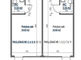 Nuomojamos patalpos Mildos g. 3, Domeikavos k., 28.00 kv.m ploto 5