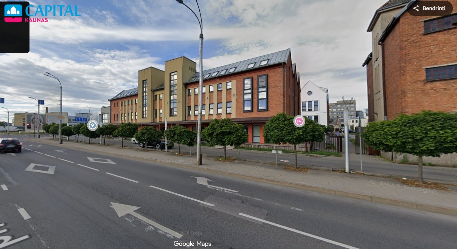 Parduodamos patalpos Karaliaus Mindaugo pr. 64, Centre, Kaune, 5.12 kv.m ploto