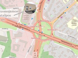 Nuomojamos labai saugios patalpos su atskiru įėjimu ir su parkavimo vietomis prie Savanorių pr. žiedo 12