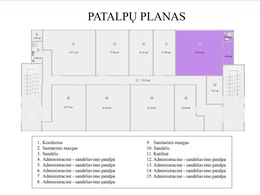 Parduodamos patalpos Kuršių g. 7, Šilainiuose, Kaune, 55,5 kv.m ploto 20