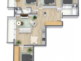 Parduodamas butas Pievų Tako g. 36a, , Klaipėdoje, 119.81 kv.m ploto, 5 kambariai 2