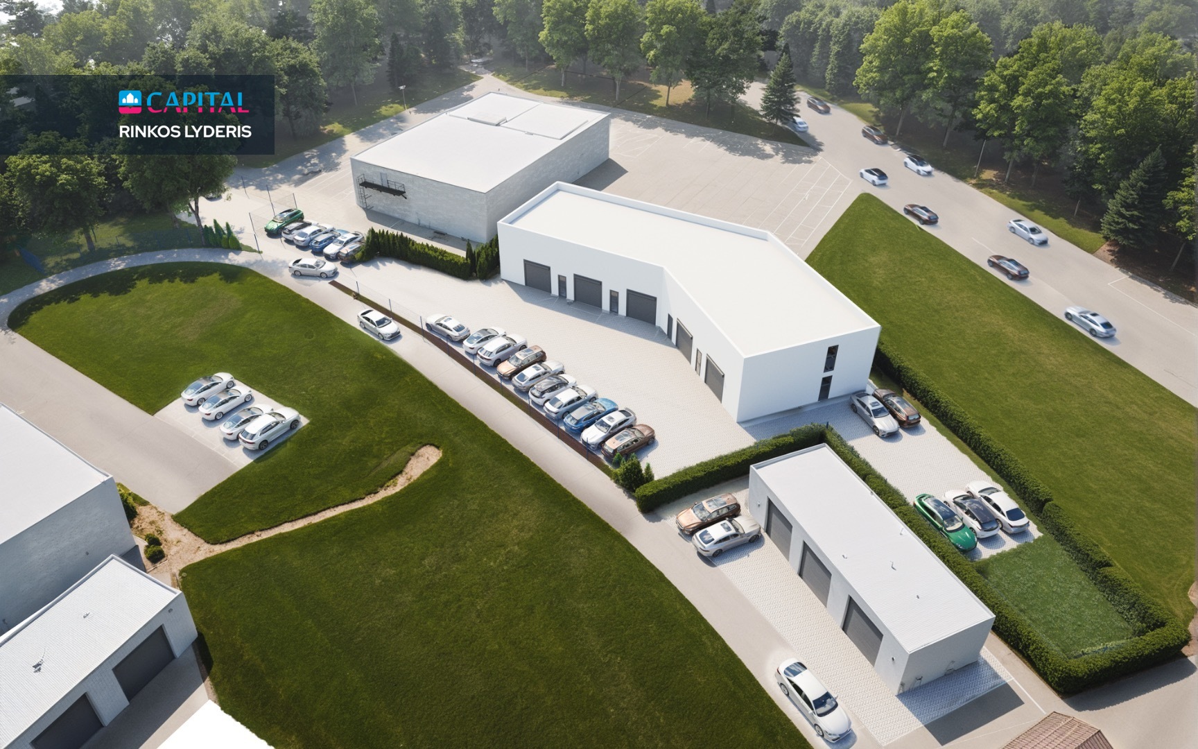 Parduodamos patalpos Elektrėnų g. 12 B, Dainavoje, Kaune, 599.00 kv.m ploto