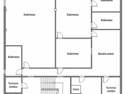 Parduodamos patalpos Europos pr. 32, Aleksote, Kaune, 217.10 kv.m ploto 47