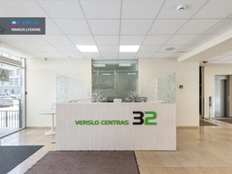 Kauno centre, Vytauto pr., šiuolaikiškame A klasės ,,VERSLO CENTRAS 32‘‘, išnuomojamos 11,65 kv.m. BIURO patalpos, 2 aukšte. 9