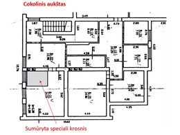 Parduodamos patalpos Jadvygos Juškytės g. 24, Pernaravos mstl., 221.72 kv.m ploto 16
