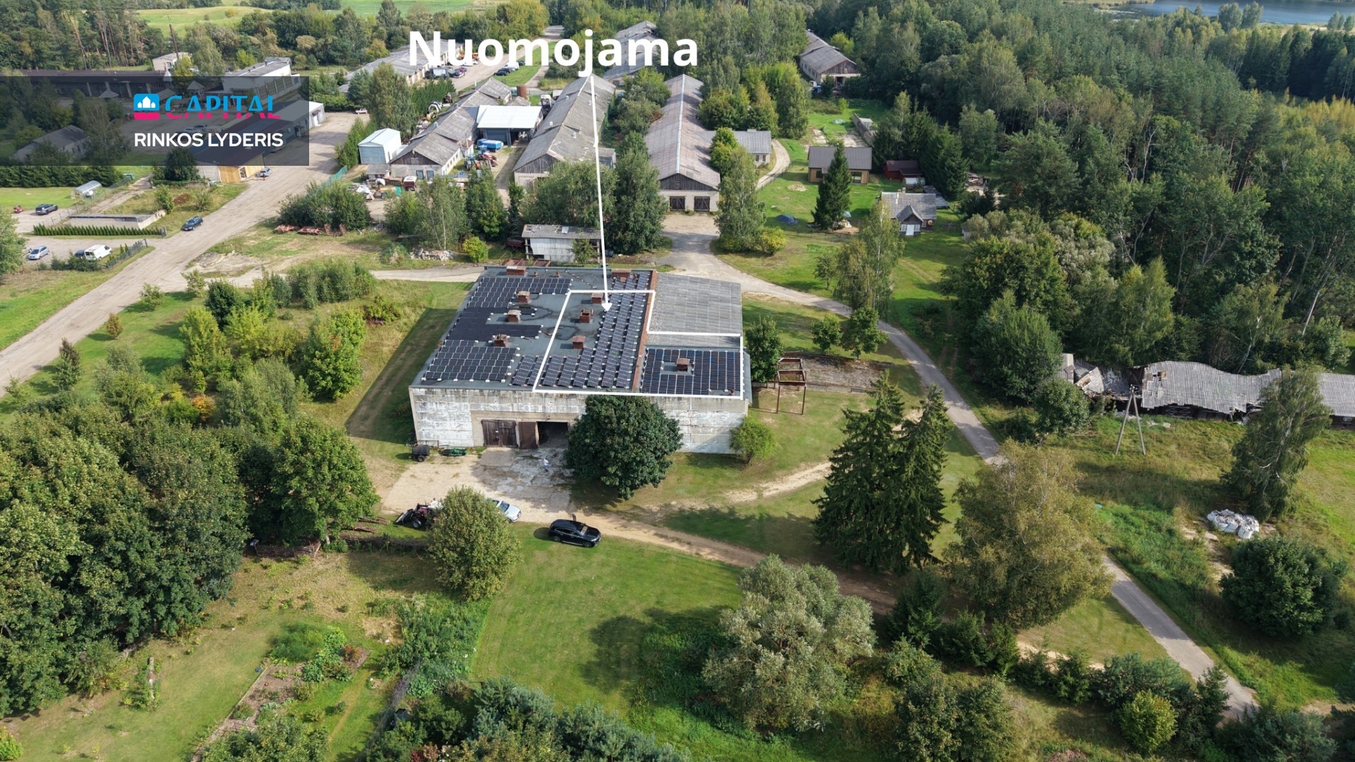 NUOMOJAMOS KOMERCINĖS–GAMYBINĖS PATALPOS KERNAVĖJE -570m2